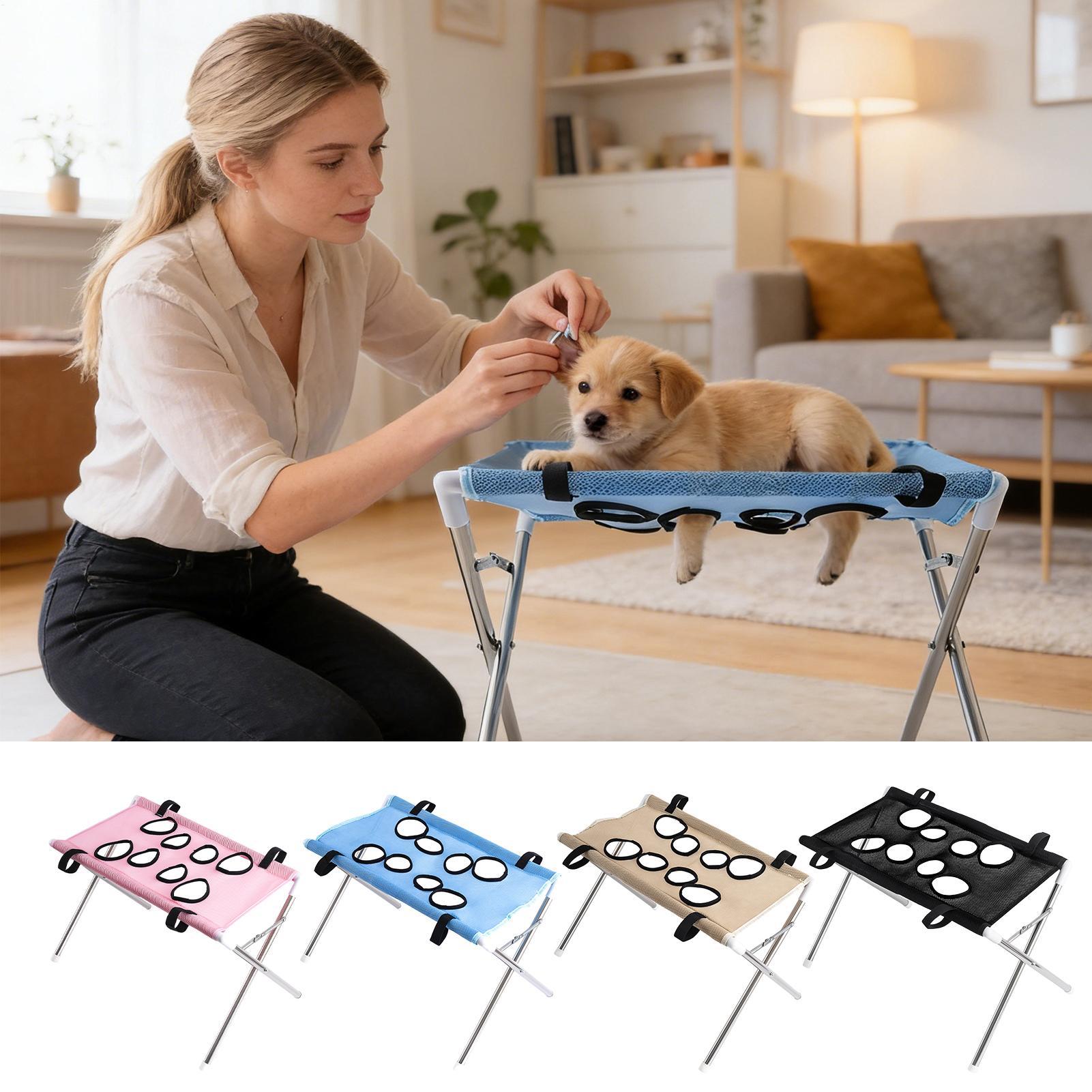 Pet Supplies App - Подставка-гамак для груминга животных, складная стойка