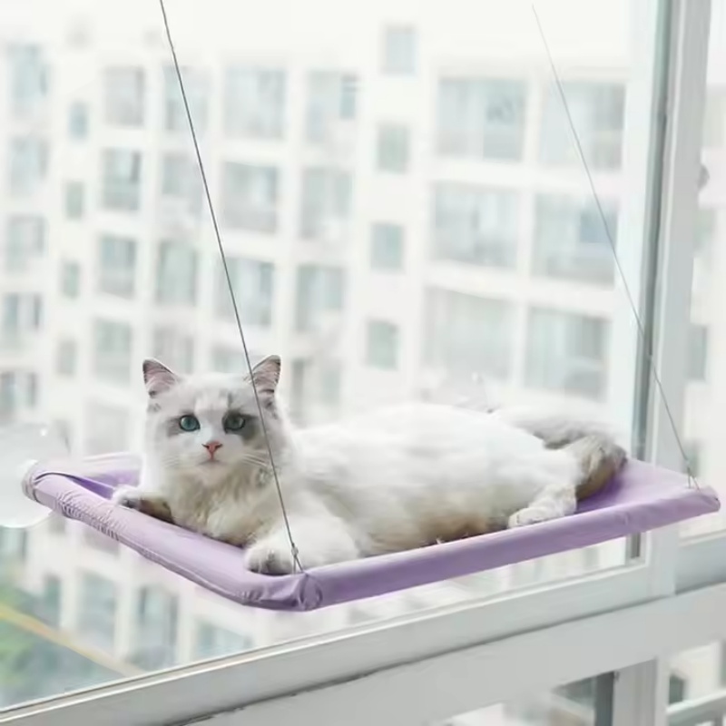 Cat Window Perch - Подвесной гамак для кошек на окно