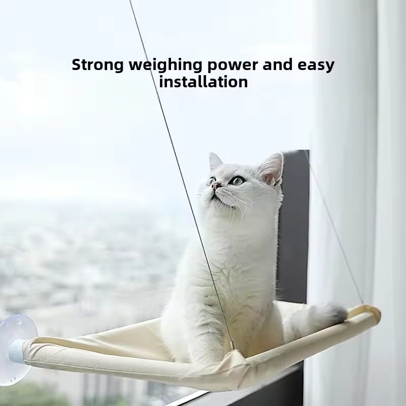 Зимняя подвесная кровать-гамак – обзор и цена Cat Window Perch